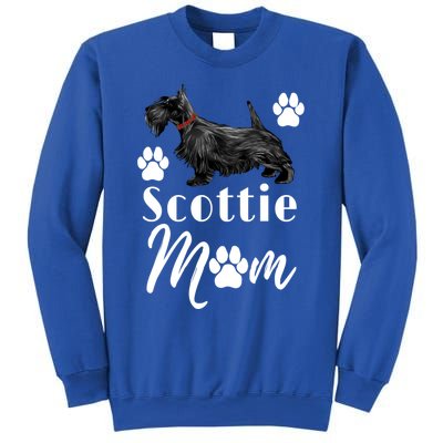 Scottish Terrier Scottie Dog Mom Gift Sweatshirt