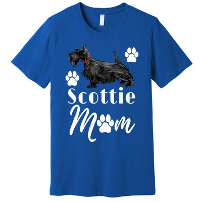 Scottish Terrier Scottie Dog Mom Gift Premium T-Shirt