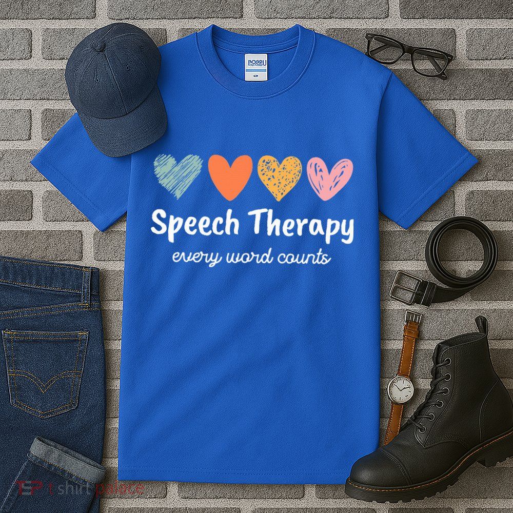 Speech Therapy Speech Language Pathologist Cute Tall T-Shirt