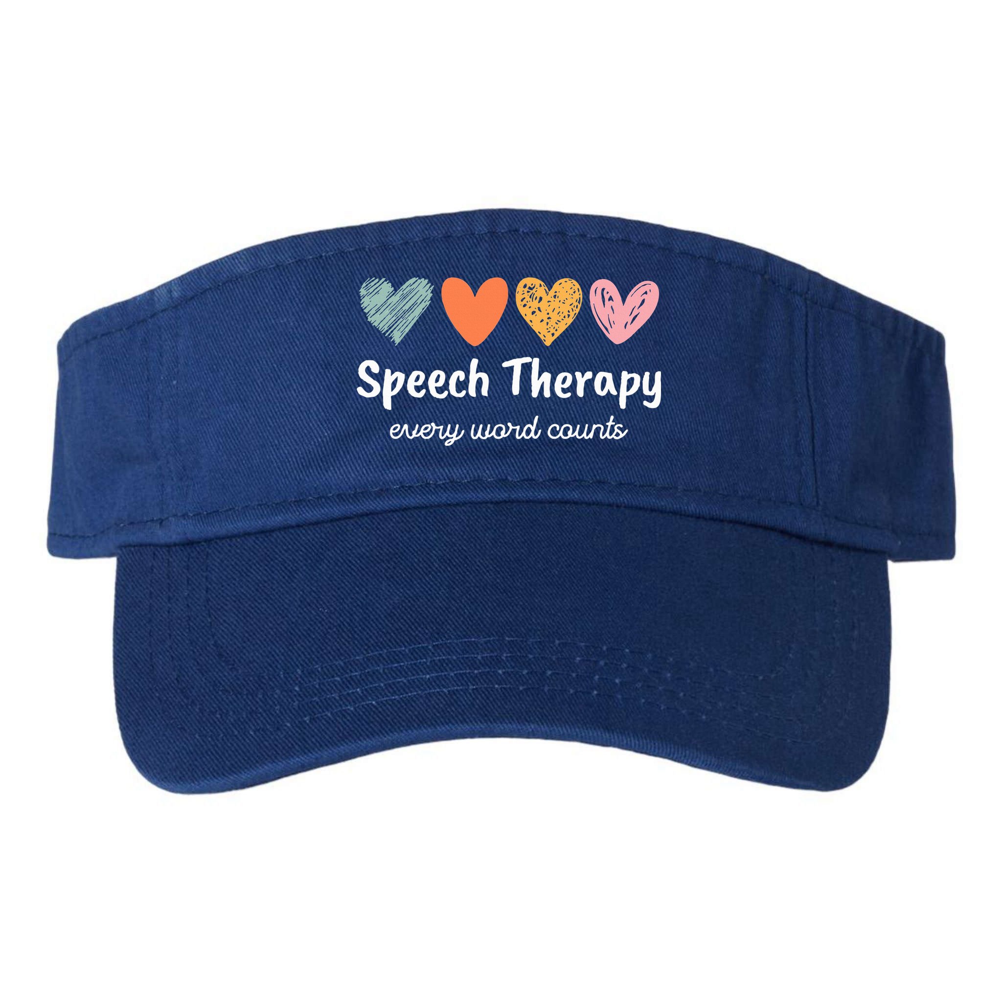 Speech Therapy Speech Language Pathologist Cute Visor