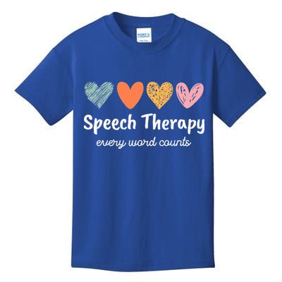 Speech Therapy Speech Language Pathologist Cute Kids T-Shirt