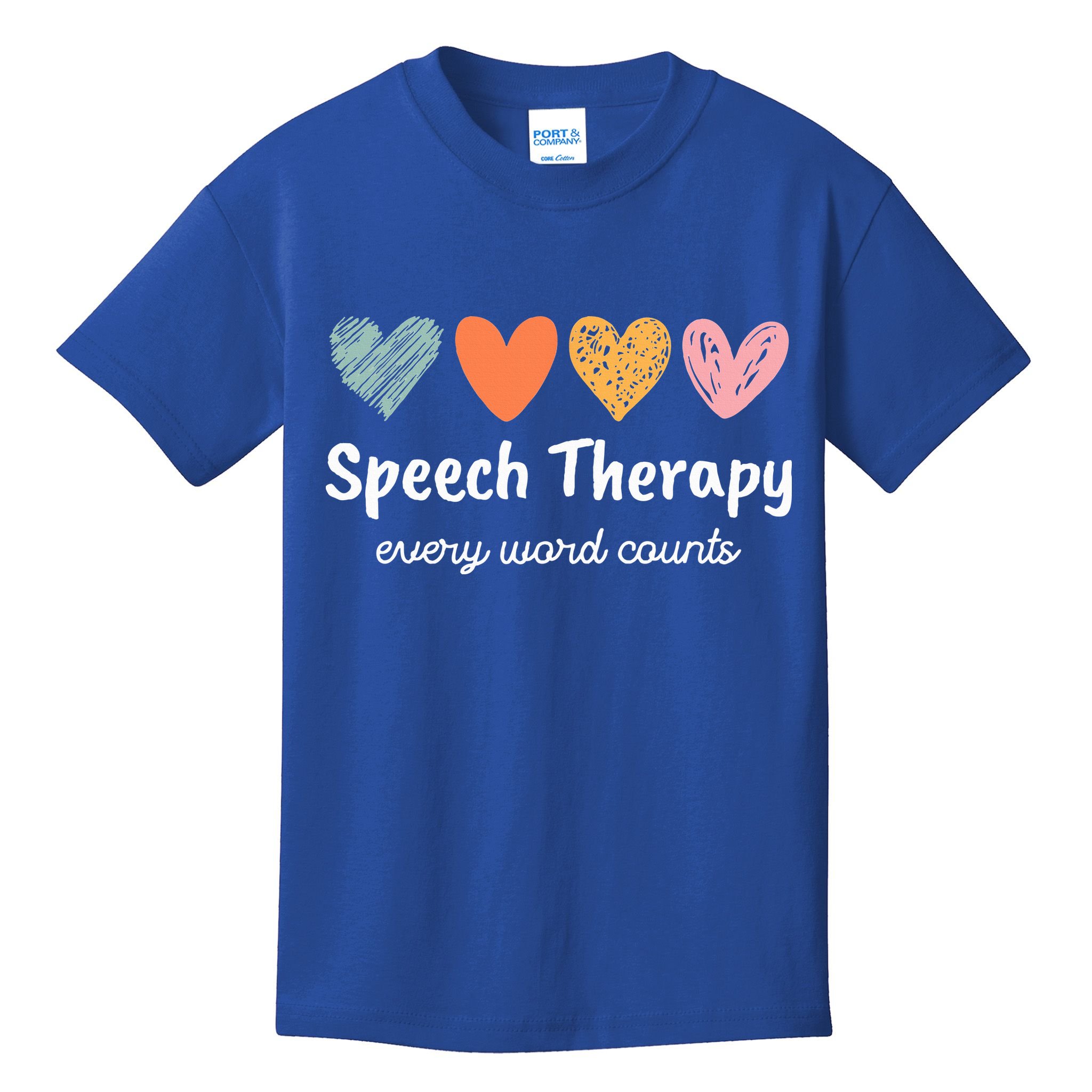 Speech Therapy Speech Language Pathologist Cute Kids T-Shirt