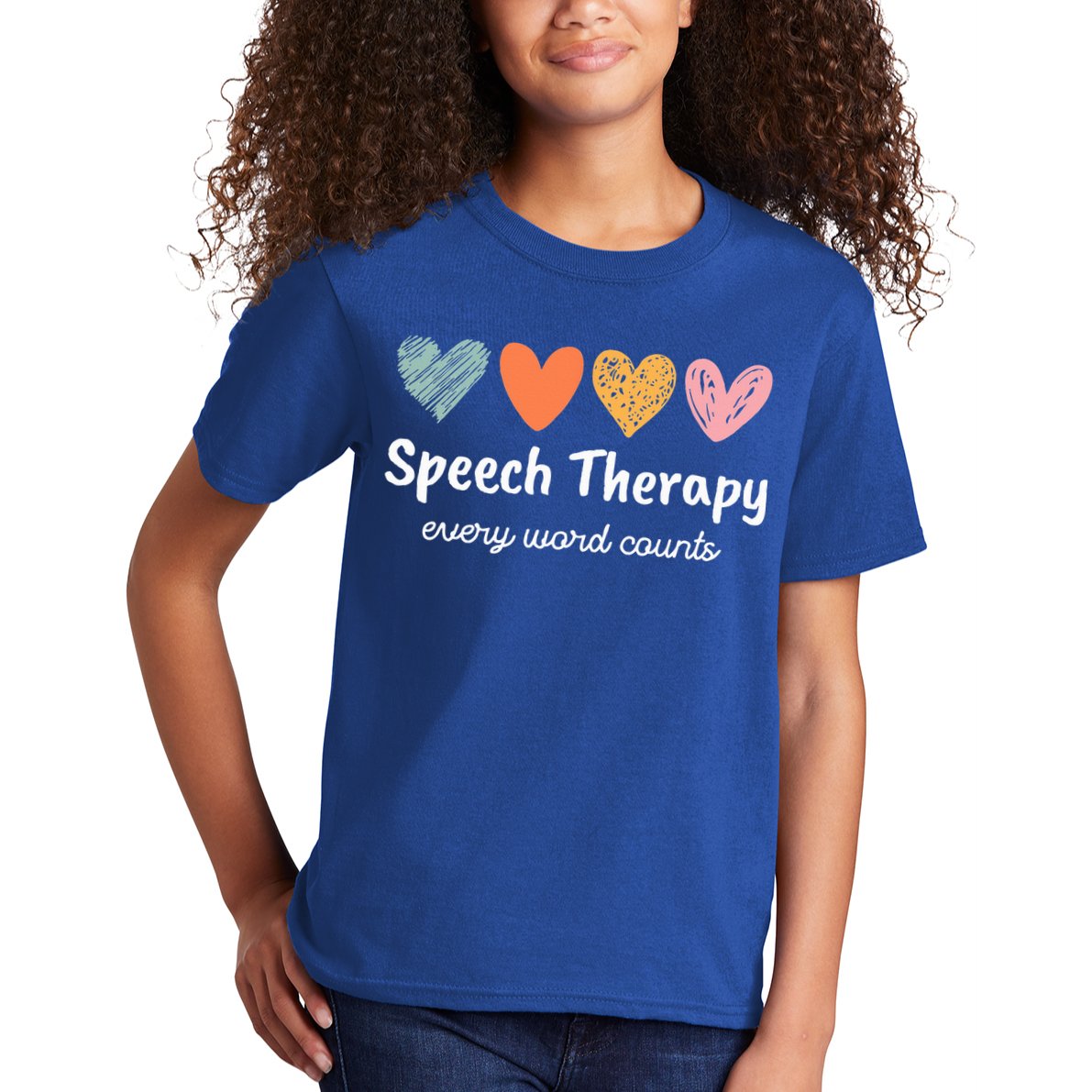Speech Therapy Speech Language Pathologist Cute Kids T-Shirt