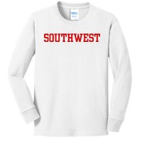 Southwest Tennessee Kids Long Sleeve Shirt