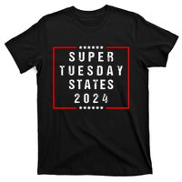 Super Tuesday States 2024 Vote American Elections T-Shirt