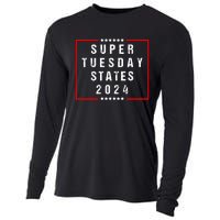 Super Tuesday States 2024 Vote American Elections Cooling Performance Long Sleeve Crew