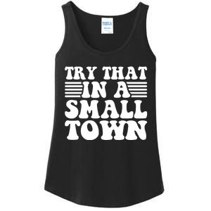 Small Town Ladies Essential Tank