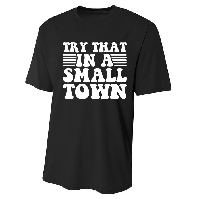 Small Town Performance Sprint T-Shirt