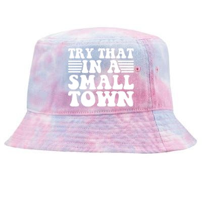 Small Town Tie-Dyed Bucket Hat