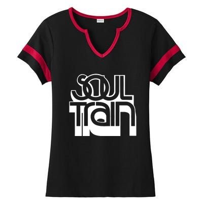 Soul Train Ladies Halftime Notch Neck Tee