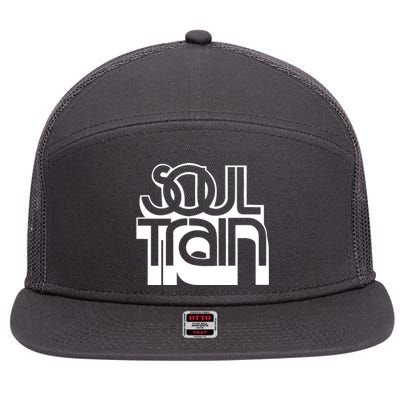 Soul Train 7 Panel Mesh Trucker Snapback Hat