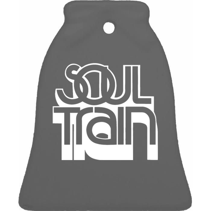 Soul Train Ceramic Bell Ornament