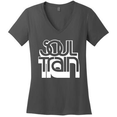 Soul Train Women's V-Neck T-Shirt