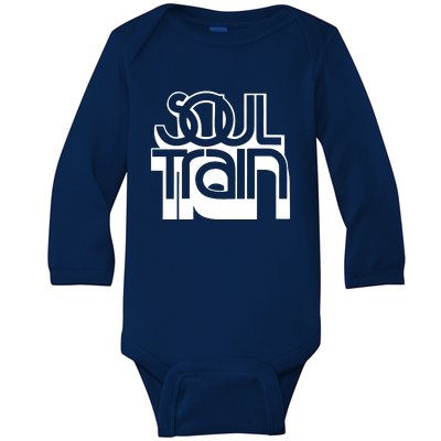 Soul Train Baby Long Sleeve Bodysuit