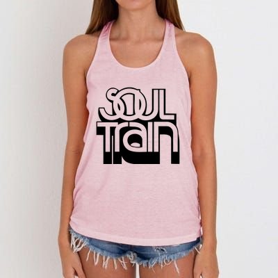 Soul Train Women's Knotted Racerback Tank