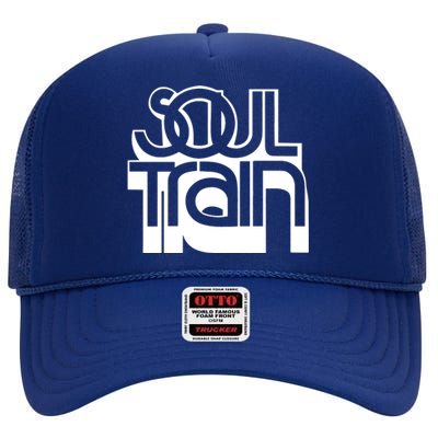 Soul Train High Crown Mesh Back Trucker Hat