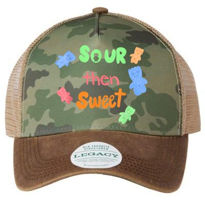 Sour Then Sweet Sour Candy Patch Legacy Tie Dye Trucker Hat