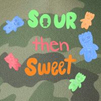 Sour Then Sweet Sour Candy Patch Legacy Tie Dye Trucker Hat