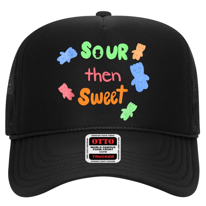 Sour Then Sweet Sour Candy Patch Trucker Hat