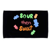 Sour Then Sweet Sour Candy Patch Microfiber Hand Towel
