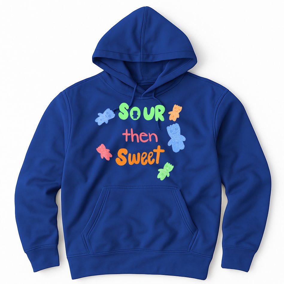 Sour Then Sweet Sour Candy Patch Hoodie