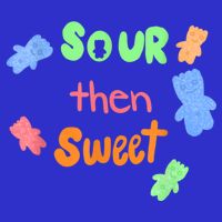 Sour Then Sweet Sour Candy Patch Apron