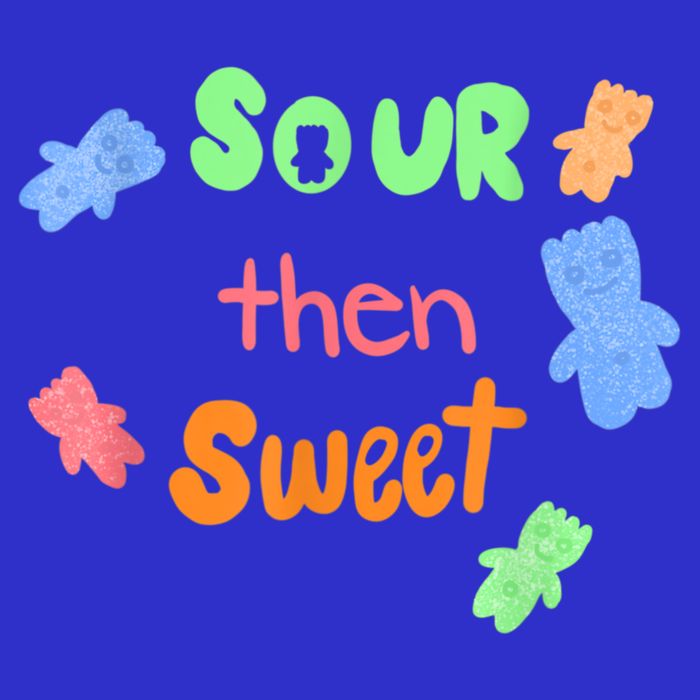 Sour Then Sweet Sour Candy Patch Apron