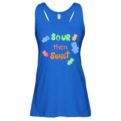 Sour Then Sweet Sour Candy Patch Ladies Essential Flowy Tank