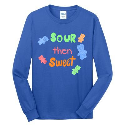 Sour Then Sweet Sour Candy Patch Tall Long Sleeve T-Shirt