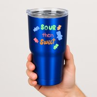 Sour Then Sweet Sour Candy Patch Tumbler