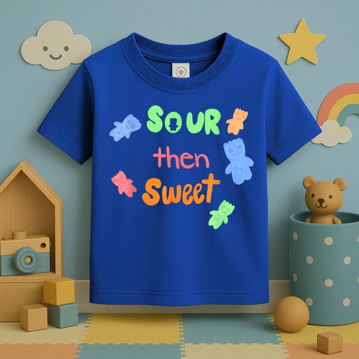 Sour Then Sweet Sour Candy Patch Toddler T-Shirt