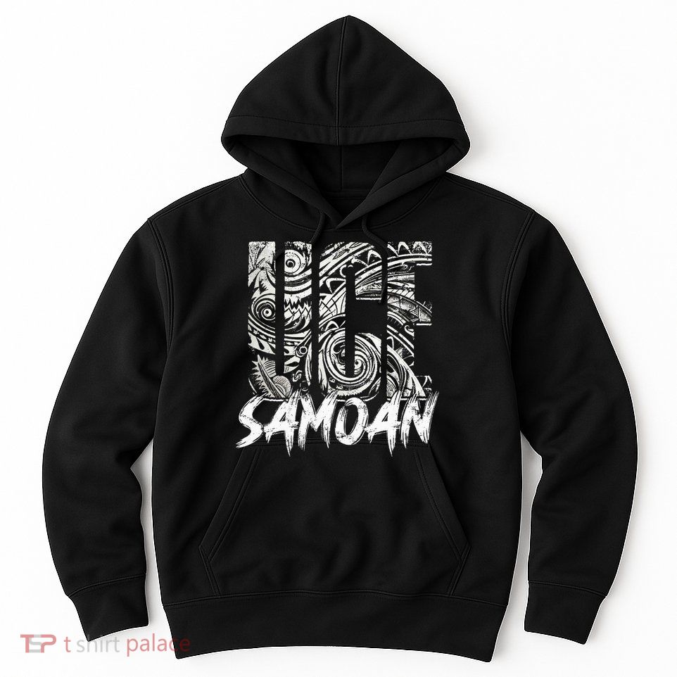 Samoan Tribal Samoa Polynesian Tanoa Uce Samoan Hoodie