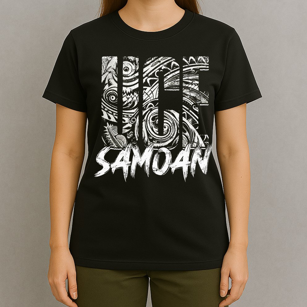 Samoan Tribal Samoa Polynesian Tanoa Uce Samoan T-Shirt