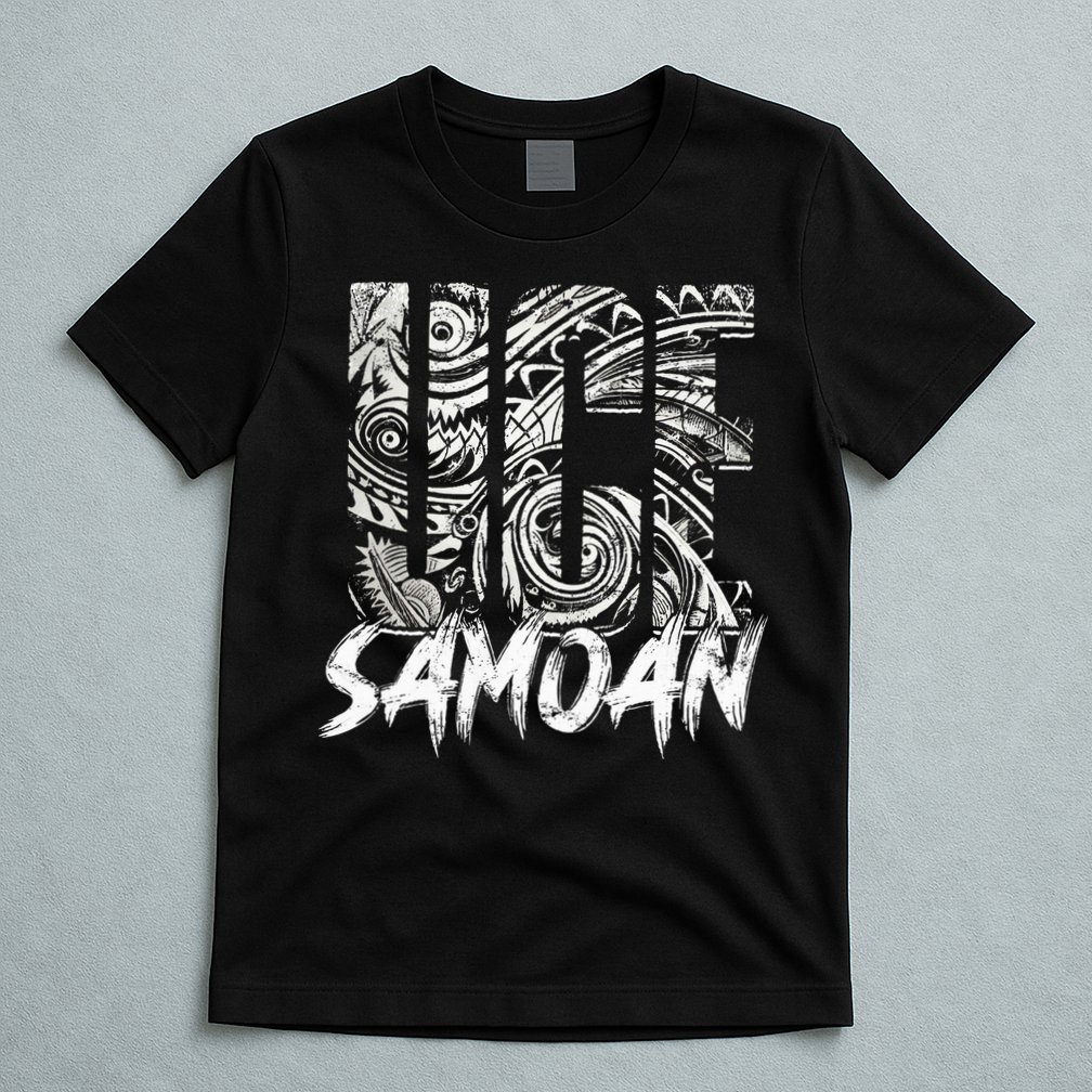 Samoan Tribal Samoa Polynesian Tanoa Uce Samoan T-Shirt