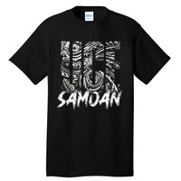 Samoan Tribal Samoa Polynesian Tanoa Uce Samoan Tall T-Shirt