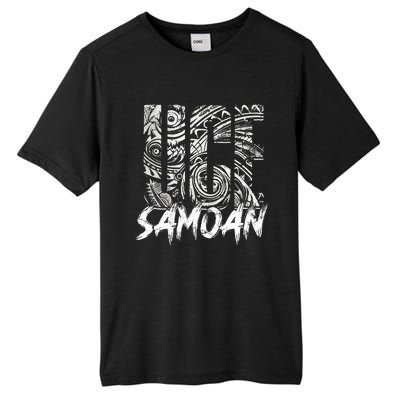 Samoan Tribal Samoa Polynesian Tanoa Uce Samoan Tall Fusion ChromaSoft Performance T-Shirt