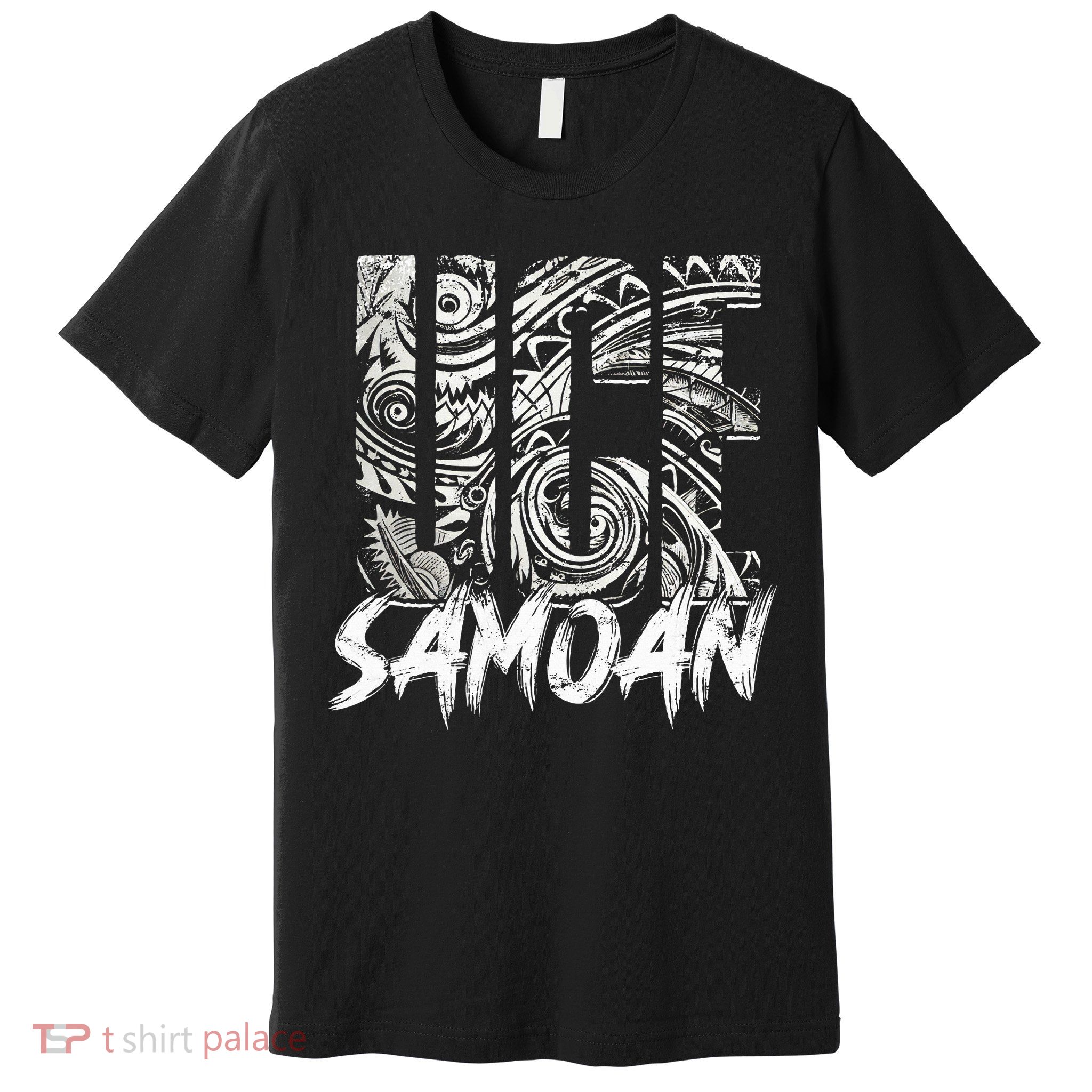 Samoan Tribal Samoa Polynesian Tanoa Uce Samoan Premium T-Shirt