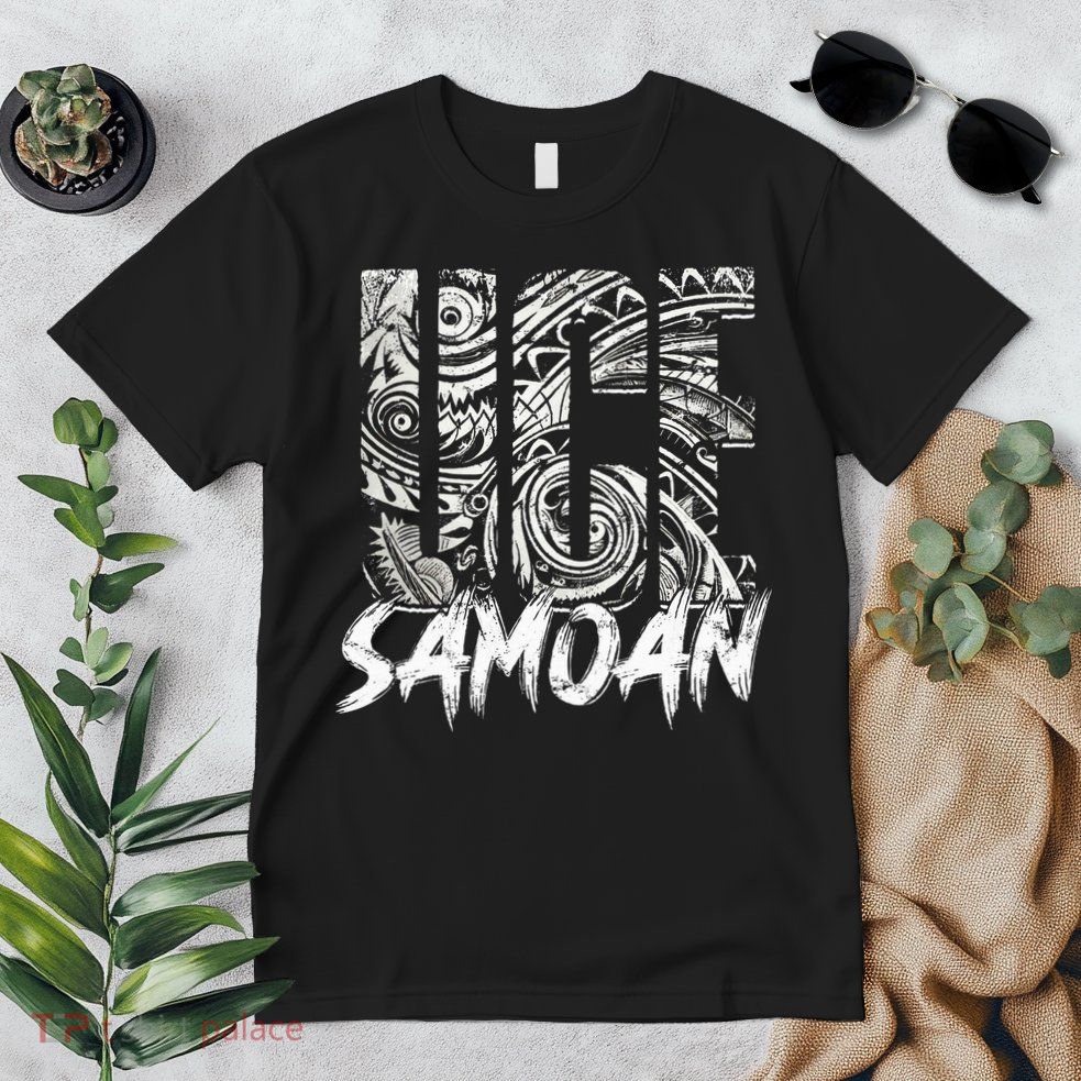 Samoan Tribal Samoa Polynesian Tanoa Uce Samoan Premium T-Shirt