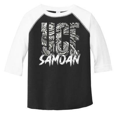 Samoan Tribal Samoa Polynesian Tanoa Uce Samoan Toddler Fine Jersey T-Shirt