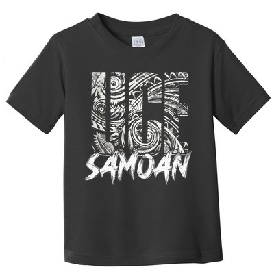 Samoan Tribal Samoa Polynesian Tanoa Uce Samoan Toddler T-Shirt