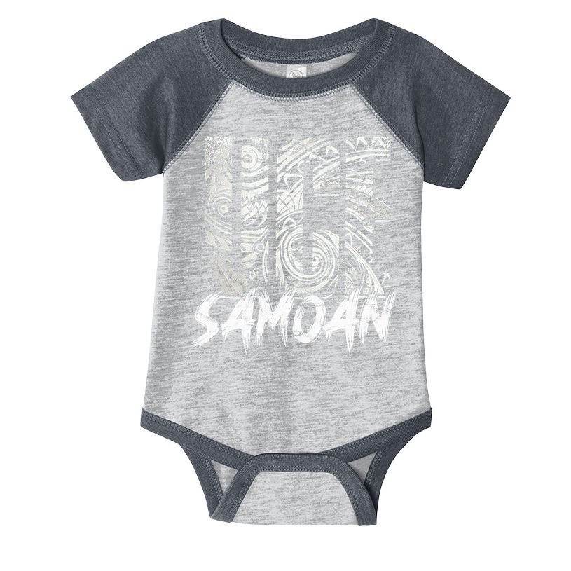Samoan Tribal Samoa Polynesian Tanoa Uce Samoan Infant Baby Jersey Bodysuit