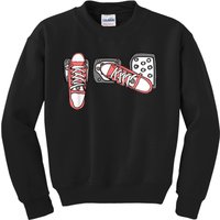 Save The Stick Funny Manual Transmission Three Pedals Car Kids Sweatshirt