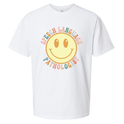 Speech Therapy Speech Language Pathologist Therapist Retro Sueded Cloud Jersey T-Shirt