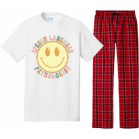 Speech Therapy Speech Language Pathologist Therapist Retro Pajama Set