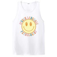 Speech Therapy Speech Language Pathologist Therapist Retro PosiCharge Competitor Tank