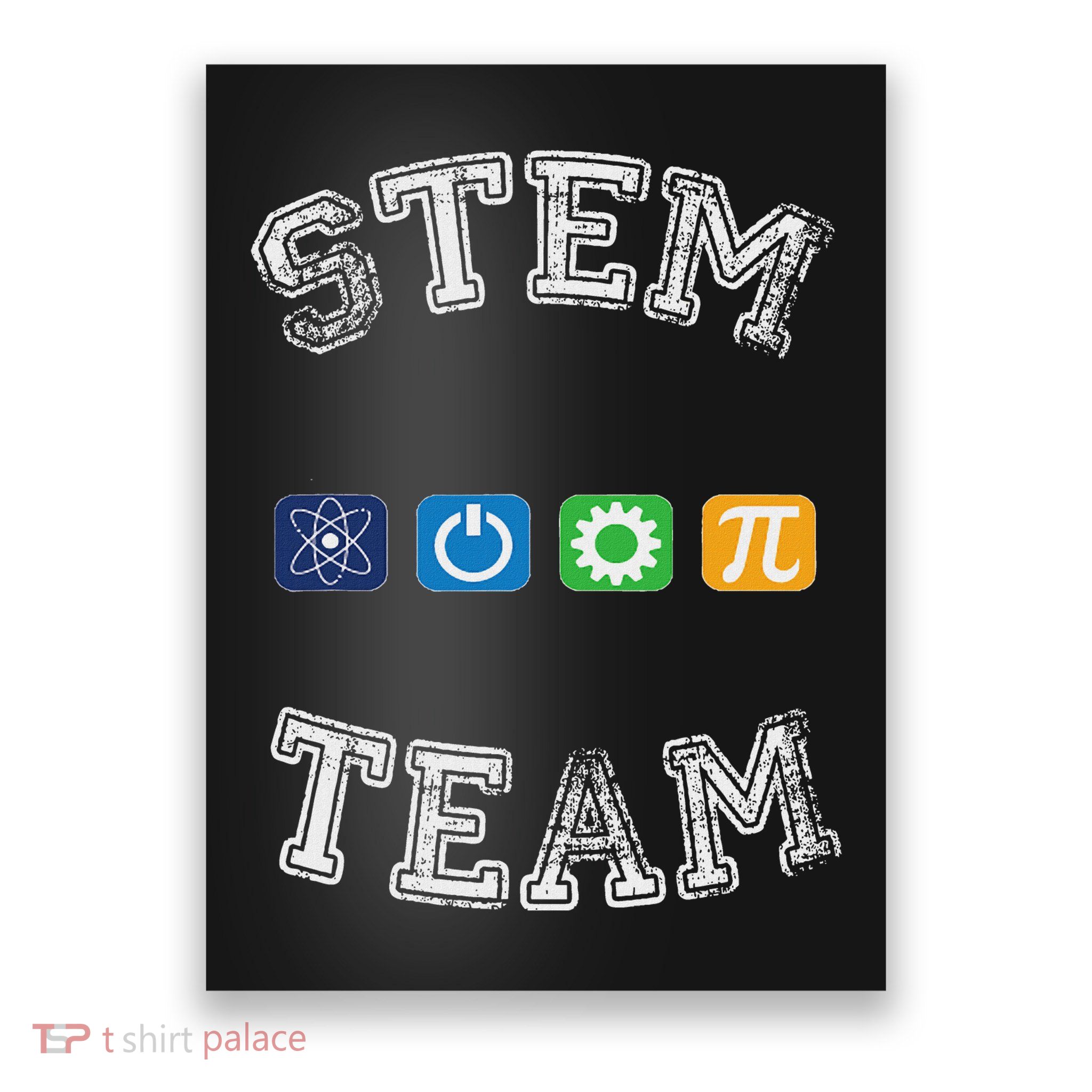 Stem Team Science, Technology, Engineering, Math Poster