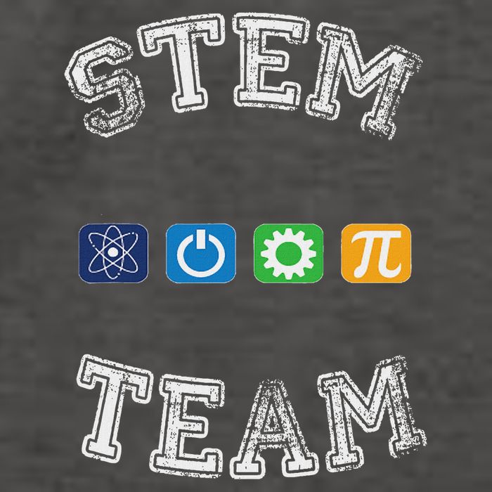 Stem Team Science, Technology, Engineering, Math Vector Backpack