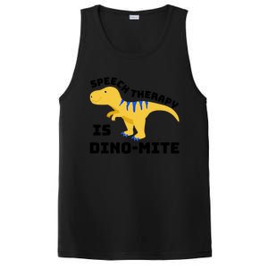 Speech Therapist Speech Therapy Is Dinogiftmite Gift PosiCharge Competitor Tank