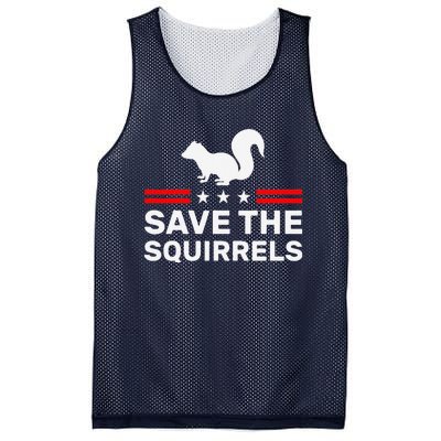 Save The Squirrels For Peanut Squirrel Mesh Reversible Basketball Jersey Tank