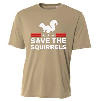 Save The Squirrels For Peanut Squirrel Cooling Performance Crew T-Shirt